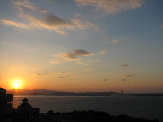 淡路島夕日 淡路島夕日