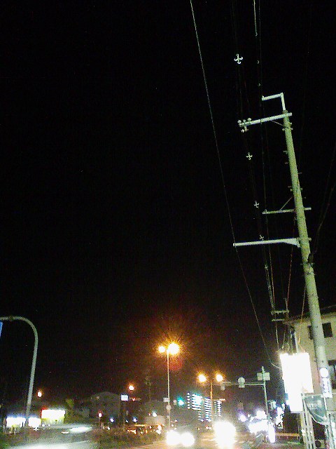 ヘッドライトがまぶしくて ヘッドライトがまぶしくて